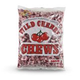 Albert's Fruit Chews – Classic Chewy Candy 240 Ct Bag | Individually Wrapped, Wild Cherry
