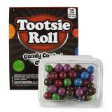 Assorted Tootsie Candy Coated Tootsie Rolls, Mega Size, 1 Lb Tubs