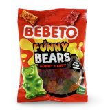 Bebeto Gummy  Funny Bears Candy, Halal Certified, 2.8 Oz (Case of 12)