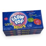 Blow Pop Minis, Blow Pops with No Stick, Movie Theater Box, 3 Count