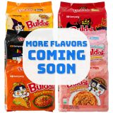 Buldak Spicy Chicken Ramen Korean Instant Noodles, 5 Pack | Cream Carbonara