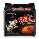 Buldak Spicy Chicken Ramen Korean Instant Noodles, 5 Pack | Original