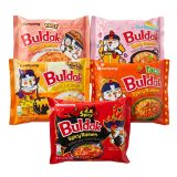 Buldak Spicy Chicken Ramen Variety Pack 5 Pack Korean Instant Noodles Sampler
