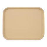 Carlisle School Cafeteria Tray 18 x 14 Inch Non-Compartment Durable Tray | Beige