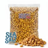 Carlotta's Bakery Crunchy Corn Snacks With Sea Salt, 5 LB Bulk Bag | Non GMO Corn, Simple Ingredients, Kosher Roasted Corn Snack