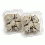 Carlotta's Bakery Perfect Bite Blueberry Scones, 10 oz Containers (Pack of 2) | Bite-Sized Blueberry Scones | Crisp & Buttery Bakery Snack | Ready-to-