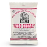 Claeys Old Fashioned Nostalgic Hard Candy – 6 oz Bags, 4 Pack | Wild Cherry