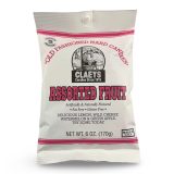 Claeys Old Fashioned Nostalgic Hard Candy – 6 oz Bags, 4 Pack | Assorted Fruit