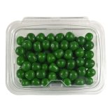 Classic Fruit Sours Candy Drops 1 lb Tub | Green Apple