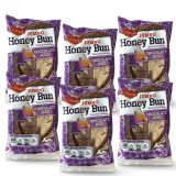 Cloverhill Jumbo Honeybuns, Chocolate Iced, Individually Packaged, Pack of 6