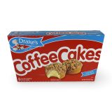 Drake's Snack Cakes Multipack Box, Coffee Cakes, 8 Count Box