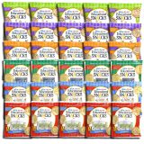 Educational Snack Crackers by Dick & Jane | 1 Ounce | Variety | Pack of 30