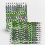 Gilliam Nostalgic Candy Sticks – Classic Retro Sweet Treats | Green Apple Flavor, 20 Count