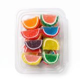 Gourmet Agar Jelly Fruit Slices, 1 lb Tub, Full Size, 20+ Fruit Flavors | Assorted