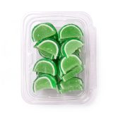 Gourmet Agar Jelly Fruit Slices, 1 lb Tub, Full Size, 20+ Fruit Flavors | Green Apple