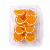 Gourmet Agar Jelly Fruit Slices, 1 lb Tub, Full Size, 20+ Fruit Flavors | Orange