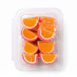 Gourmet Agar Jelly Fruit Slices, 1 lb Tub, Full Size, 20+ Fruit Flavors | Peach
