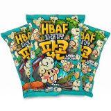 HBAF Korean Imported Exotic Popcorn,  3 Pack | Laver