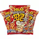 HBAF Korean Imported Exotic Popcorn,  3 Pack | Pepperoni Pizza