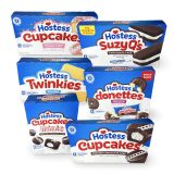 Hostess Snack Cake Care Package, 6 Box Variety Featuring New Releases and Classics, 53 Total Cakes