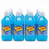 Hubba Bubba After-School Drinks, 10 oz Bottles | Blue Raspberry (12 Bottles)