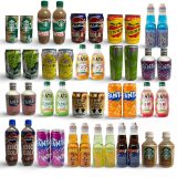 Imported Asian Japanese Drinks Sampler – 4 Unique Beverages | Rotating Variety, No Duplicates