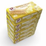 JJ's Bakery Classic Glazed Fruit & Cream Pies – 4 oz, 6 Pack | Banana