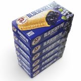 JJ's Bakery Classic Glazed Fruit & Cream Pies – 4 oz, 6 Pack | Blueberry