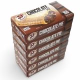 JJ's Bakery Classic Glazed Fruit & Cream Pies – 4 oz, 6 Pack | Chocolate