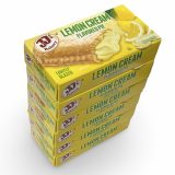 JJ's Bakery Classic Glazed Fruit & Cream Pies – 4 oz, 6 Pack | Lemon Cream