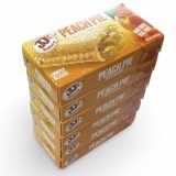 JJ's Bakery Classic Glazed Fruit & Cream Pies – 4 oz, 6 Pack | Peach