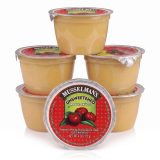 Musselman's Applesauce Cups | 6 x Unsweetened Applesauce Cups 4 oz