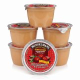 Musselman's Applesauce Cups | 6 x Unsweetened Cinnamon Cups 4.5 oz