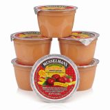 Musselman's Applesauce Cups | 6 x Unsweetened Mango Orange  Cups 4.5 oz