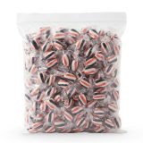 Nostalgic Hard Candy Mix 2 lb Bags, Atkinson's Mint Twist |Black, Orange & White