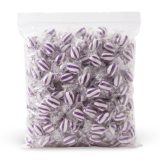 Nostalgic Hard Candy Mix 2 lb Bags, Atkinson's Mint Twist |Light Purple & White