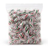 Nostalgic Hard Candy Mix 2 lb Bags, Atkinson's Mint Twist |Red, Green, & White