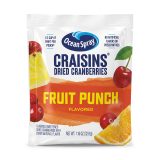 Ocean Spray Craisins Individual To-Go Packs, 20 Ct - Fruit Punch