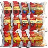 Otis Spunkmeyer Muffins 6 Flavor Variety: Chocolate Chocolate Chip, Blueberry, Lemon, Chocolate Chip, Cheese Streusel, Banana | 12 Pack