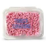 Pez Nostalgic Strawberry Candy Fruit Tablets Unwrapped, 1 Lb Tub