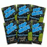 Pop Rocks Popping Candy, Gum & Dips 6 Pack | Tropical Fruit Punch