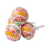 Swizzels MEGA Double Lollies UK Imported Candy | Nostalgic & Long Lasting 32g, 4 Pack