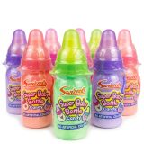 Swizzels Sour Baby Bottle UK Imported Candy | Sour Powder with Vanilla Flavored Top 23g, 8 Pack