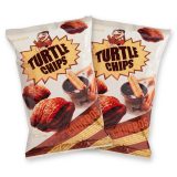 Turtle Chips Korean 4-Layer Crispy Snack Chips, 2 Pack | Choco Churro