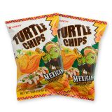 Turtle Chips Korean 4-Layer Crispy Snack Chips, 2 Pack | Mexican Street Corn