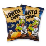 Turtle Chips Korean 4-Layer Crispy Snack Chips, 2 Pack | Truffle