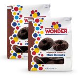 Wonder Mini Donuts, 10 oz Bags | Brownie Crunch (2 Bags)