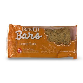 4 Flavor Benefit Bar Variety Featuring Banana Chocolate Chunk, Oatmeal Chocolate Chip, French Toast and Celebration Bar