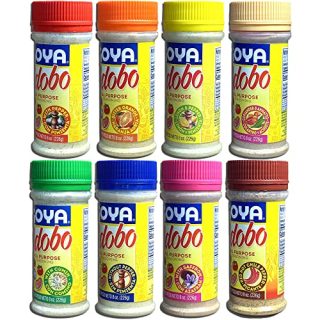 Adobo All Purpose Seasoning Ultimate Variety Pack | 8 Ounce | 8 Flavors Including With Pepper, Without Pepper, Bitter Orange, Lemon & Pepper, etc.
