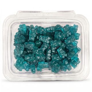 Albanese Gummi Bears, Choose Your Flavor, 1 lb Container | Light Blue Watermelon